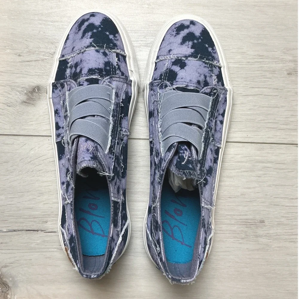 Blowfish Malibu Marley Sneaker Womens 6.5 Purple Tie Dye New With Tags